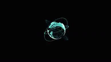 AEFORM粒子科技感地球视频的预览图